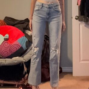 GAP Light Blue Denim Jeans 90s loose size 25